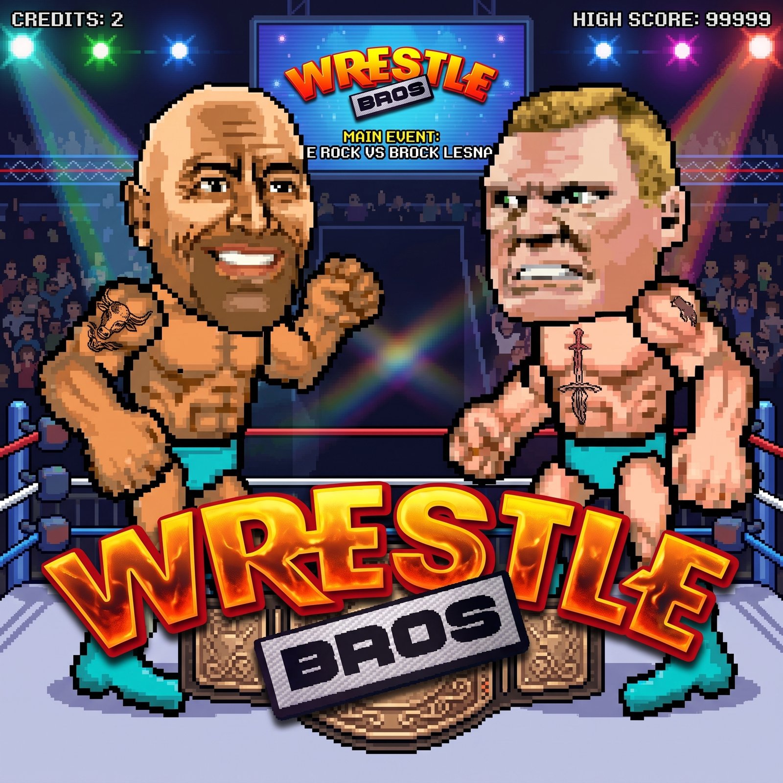 Play Wrestling Bros Unblocked Online for Free 2026